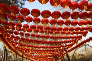 新年红灯笼高挂图片_1