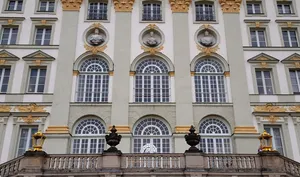 德国慕尼黑宁芬堡宫建筑风景图片_1