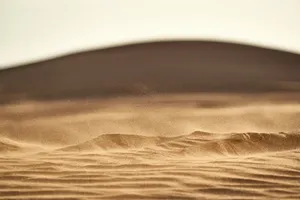 沙漠尘土飞扬图片_1
