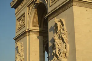 法国巴黎凯旋门建筑风景图片_1