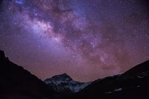 浩瀚唯美的星空风景图片