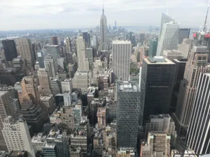 美国历史地标纽约曼哈顿帝国大厦建筑风景图片