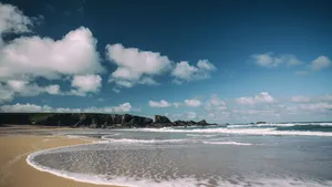 让人心情放松的海岸风景图片