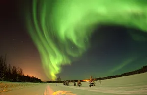 绚丽的极光高清图片第张