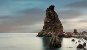 海边礁石风景高清图片第张