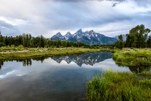 美国大提顿国家公园风景高清图片第张