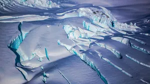极寒之地冰雪高原风景图片第张