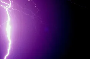 让人震撼的闪电风景图片第张