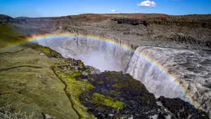 梦幻的七色彩虹图片第张