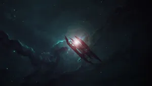 遥不可及的闪亮的星空图片第张