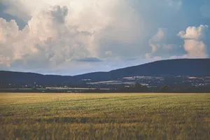 明朗的蓝天白云图片第张