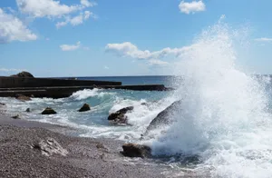 雪白的浪花图片第张
