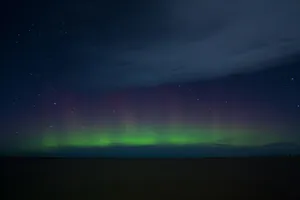 难得一见的极光美景图片第张