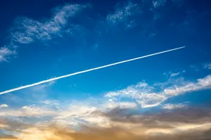 辽无边际的蓝天白云图片第张