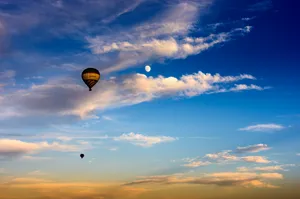 广袤的蓝天白云图片第张