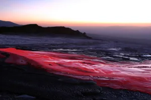 火山和岩浆风景图片第张