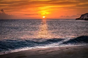 大海边的岩石风景图片第张