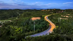 火烧云风景图片第张