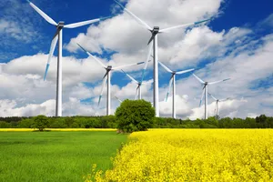 草原上风车图片第张