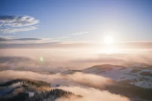 大自然的雪图片第张