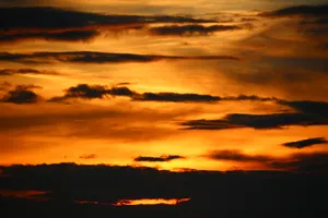 傍晚的天空图片第张