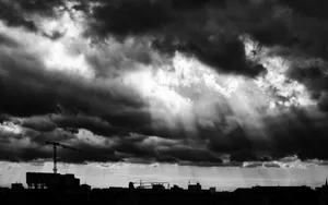 风暴之前的天空图片第张