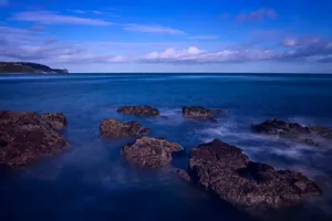 大海里的礁石图片第张