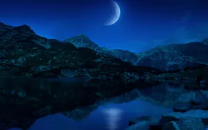 唯美的月亮图片第张