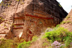 甘肃武山水帘洞风光图片第张