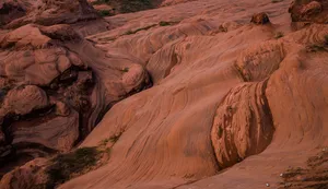 陕西靖边波浪谷自然风景图片第张