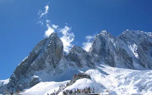 玉龙雪山自然风景图片第张