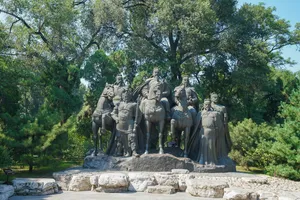 山西晋祠风景区建筑风景图片第张