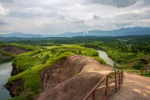 湖南高椅岭丹霞地貌自然风景图片第张