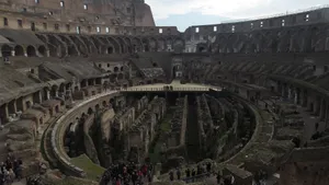 罗马斗兽场的内部风景图片第张