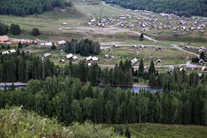 新疆禾木自然风景图片第张