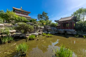 园博园的北京园人文风景图片第张