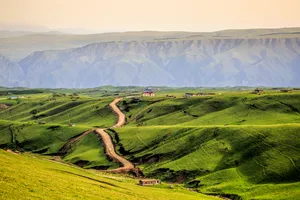 新疆天山琼库什台草原自然风景图片第张