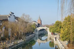 山东枣庄台儿庄水街风景图片第张