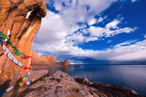 西藏圣象天门风景图片第张