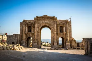 约旦佩特拉建筑风景图片第张