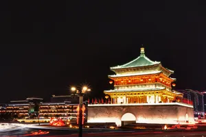 陕西西安古城墙建筑风景图片第张