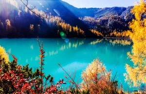 四川甲依拉措风景图片第张