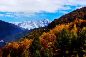四川亚拉雪山风景图片第张