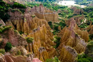 云南元谋土林风景图片第张