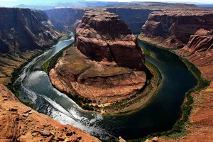美国马蹄湾风景图片第张