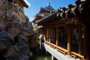 北京榆树庄公园风景图片第张