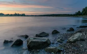 瑞士莱茵河畔风景图片第张