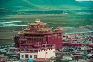 四川亚青寺风景图片第张