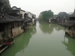 浙江桐乡乌镇烟雨风景图片第张
