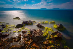 云南玉溪抚仙湖风景图片第张